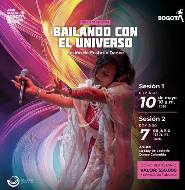Franja de Bienestar: Bailar con el universo